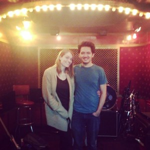 Mandy and Diwas at Pete's Candy Store