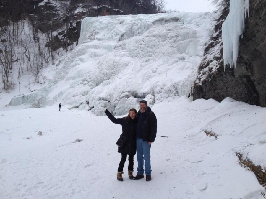 mandy and dad ithaca falls